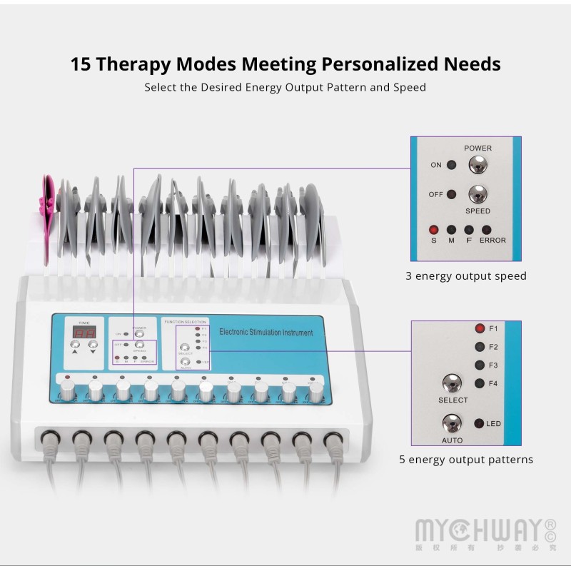 2in1 EMS Bio Microcurrent Treatment Body Slimming Machine